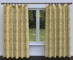 10011-08 drapery fabric on window treatments