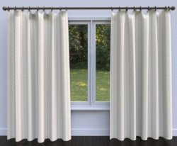 10013-04 drapery fabric on window treatments