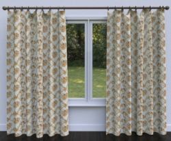 10014-01 drapery fabric on window treatments