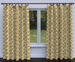 10014-08 drapery fabric on window treatments