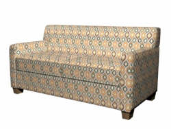 10019-01 fabric upholstered on furniture scene