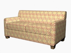 10019-03 fabric upholstered on furniture scene