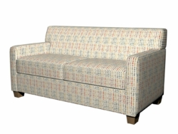 10020-03 fabric upholstered on furniture scene