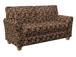10022-04 fabric upholstered on furniture scene
