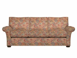 10025-02 fabric upholstered on furniture scene