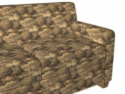 1003 Edinbourgh fabric upholstered on furniture scene