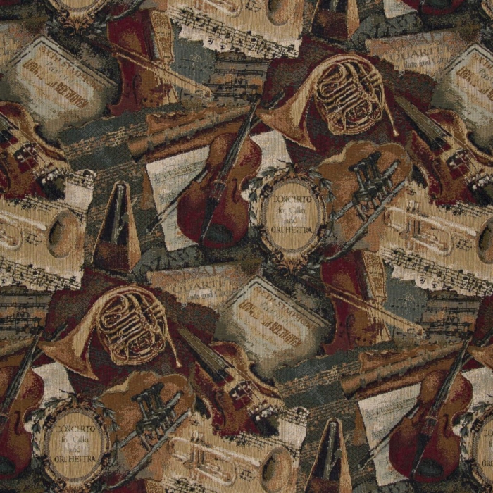 1010 Music Hall upholstery fabric by the yard full size image