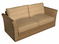 10105-01 fabric upholstered on furniture scene