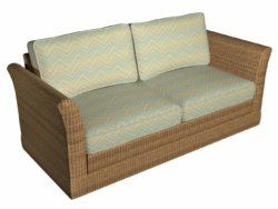10105-02 fabric upholstered on furniture scene
