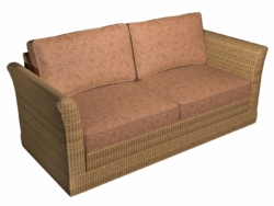 10107-01 fabric upholstered on furniture scene