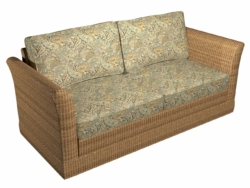 10125-01 fabric upholstered on furniture scene
