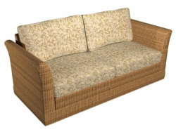 10131-01 fabric upholstered on furniture scene