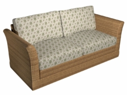 10139-01 fabric upholstered on furniture scene
