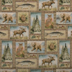 1023 Yellowstone upholstery fabric by the yard full size image