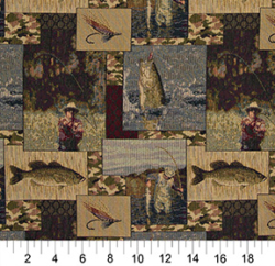 Image of 1025 Sportsman showing scale of fabric
