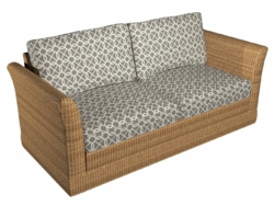 10610-04 fabric upholstered on furniture scene