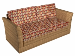 10640-01 fabric upholstered on furniture scene