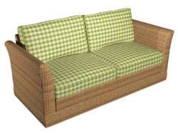 10650-01 fabric upholstered on furniture scene