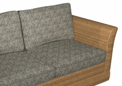 10700-03 fabric upholstered on furniture scene