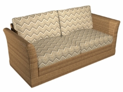 10730-02 fabric upholstered on furniture scene
