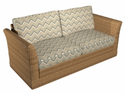 10730-04 fabric upholstered on furniture scene