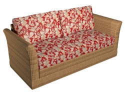 10750-01 fabric upholstered on furniture scene