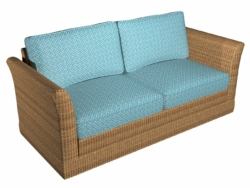 10760-01 fabric upholstered on furniture scene