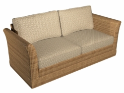 10760-08 fabric upholstered on furniture scene
