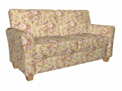 10910-02 fabric upholstered on furniture scene