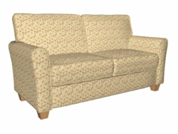 10930-02 fabric upholstered on furniture scene