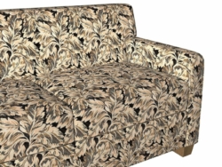 1310 Topaz fabric upholstered on furniture scene