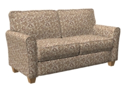 1311 Brandy Sphere fabric upholstered on furniture scene