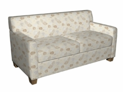 1377 Natural Bloom fabric upholstered on furniture scene