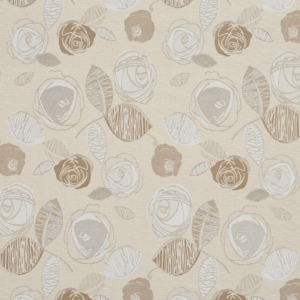 1377 Natural Bloom upholstery fabric by the yard full size image