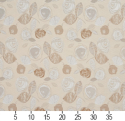 Image of 1377 Natural Bloom showing scale of fabric