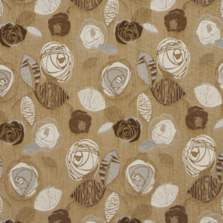 1379 Sand Bloom upholstery fabric by the yard full size image