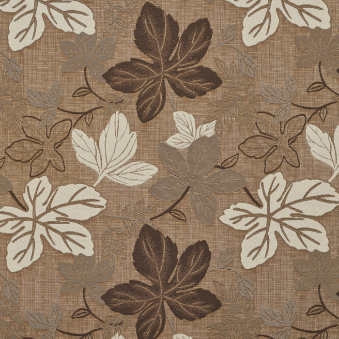 1391 Latte Leaf upholstery fabric by the yard full size image