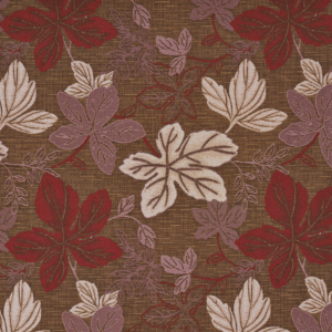 1392 Rosewood Leaf upholstery fabric by the yard full size image