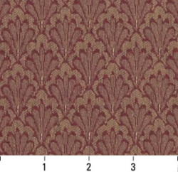 Image of 1429 Merlot showing scale of fabric