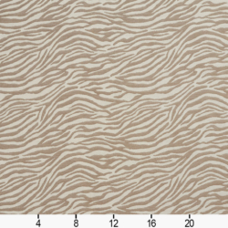 Image of 1590 Zebra/Taupe showing scale of fabric