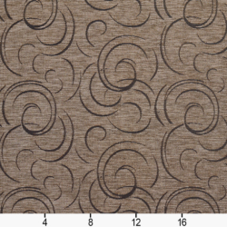 Image of 1640 Sable Swirl showing scale of fabric