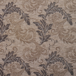 1662 Sable Leaf upholstery fabric by the yard full size image