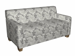 1669 Ash Leaf fabric upholstered on furniture scene