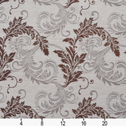 Image of 1671 Linen Leaf showing scale of fabric