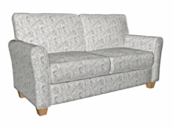 1821 Petal fabric upholstered on furniture scene