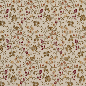 1960 Blossom upholstery fabric by the yard full size image