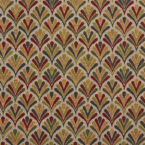 1974 Heather Fan upholstery fabric by the yard full size image