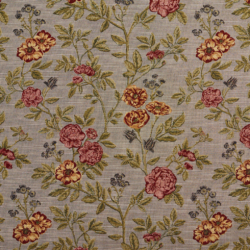 1978 Heather Bouquet upholstery fabric by the yard full size image