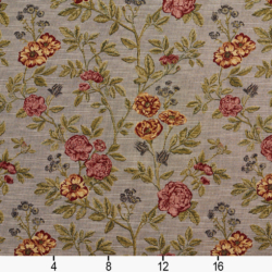 Image of 1978 Heather Bouquet showing scale of fabric