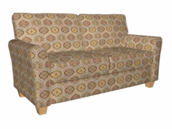 1982 Heather Heirloom fabric upholstered on furniture scene